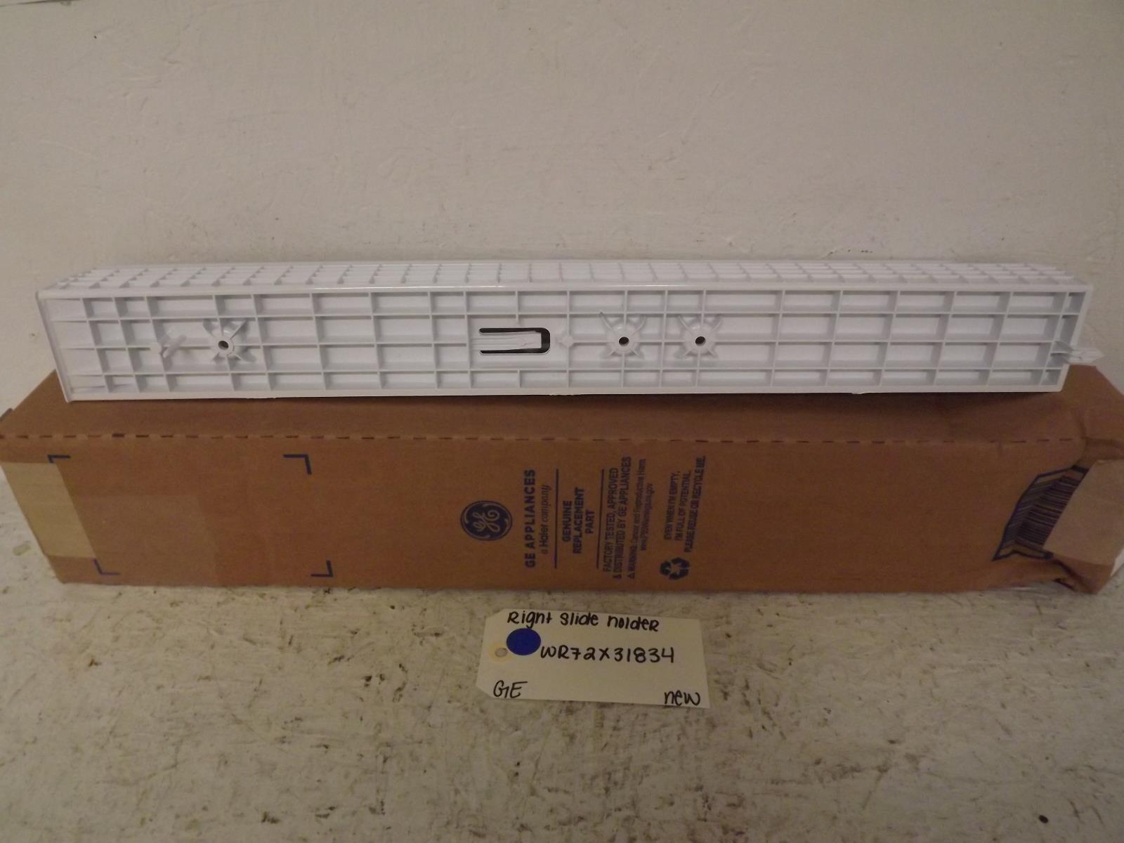 GE Refrigerator WR72X31834 Right Slide Holder New GE Refrigerator WR72X31834 Right Slide Holder New
